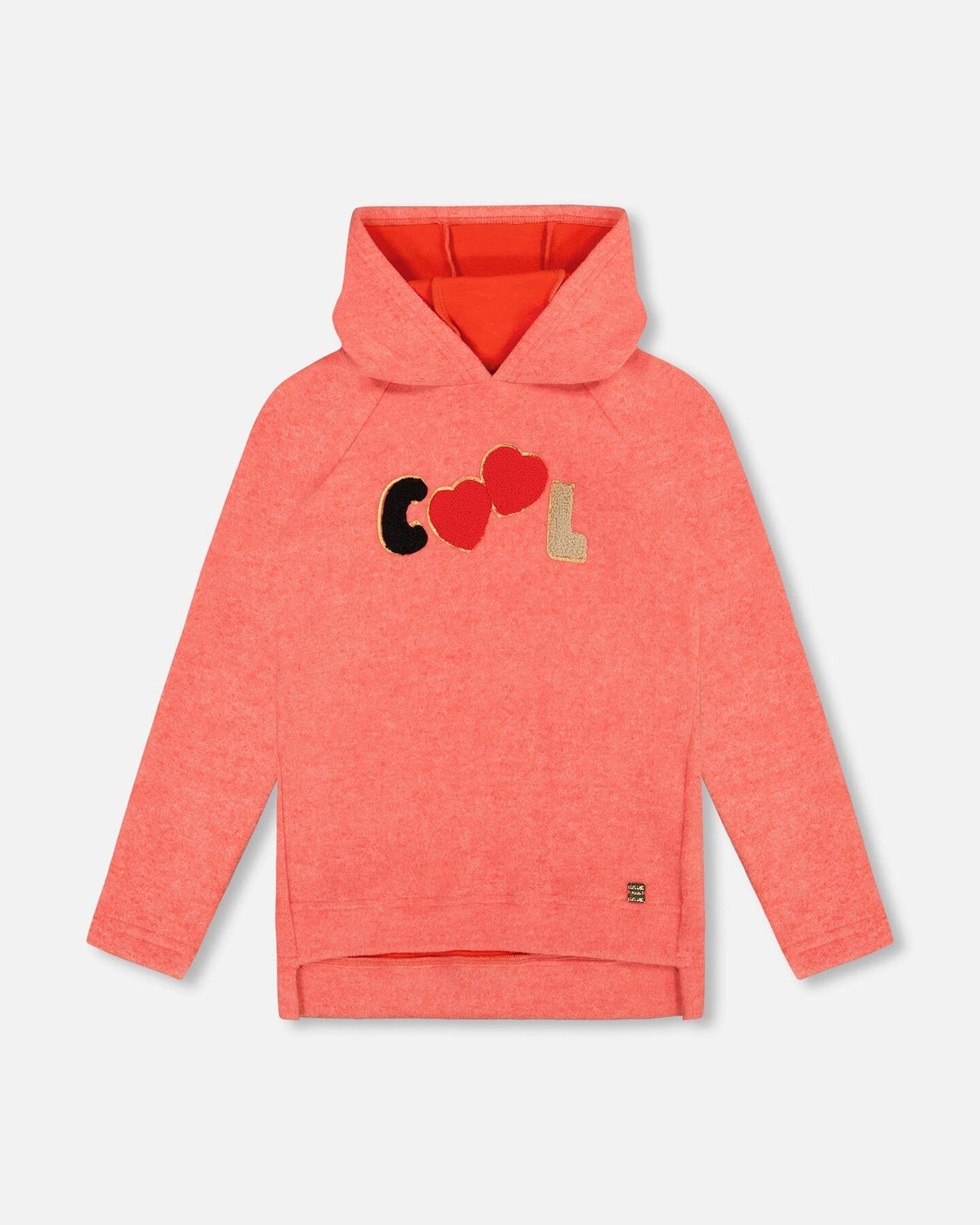 Ultra Soft Hooded Tunic Coral-0