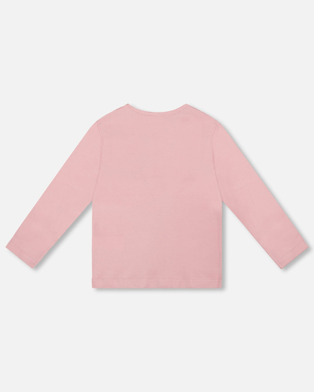 Organic Cotton Long Sleeve T-Shirt Dusty Pink-2