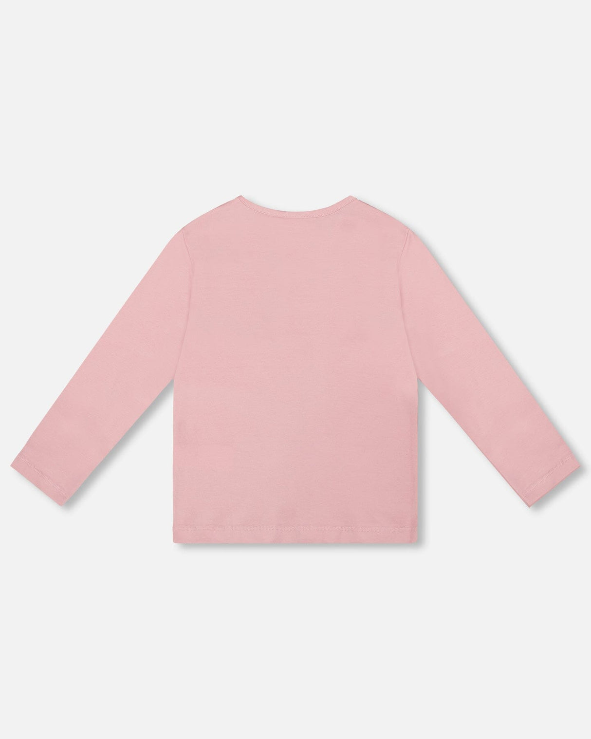 Organic Cotton Long Sleeve T-Shirt Dusty Pink-2