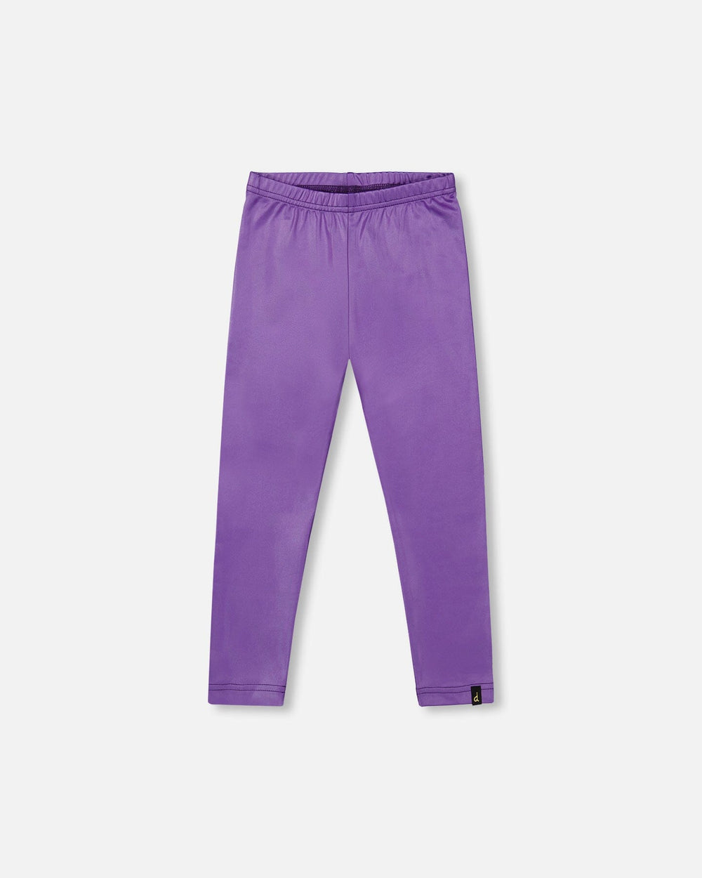 Shiny Stretch Leggings Purple-0