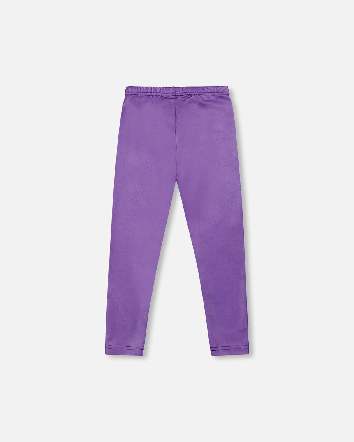 Shiny Stretch Leggings Purple-2