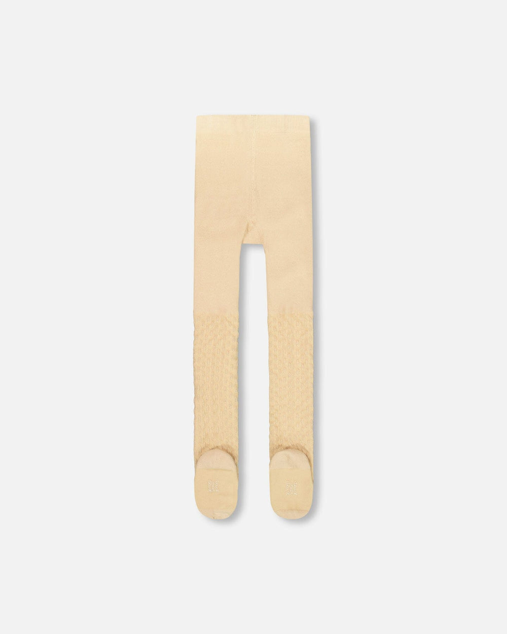 Knit Tights Beige-1