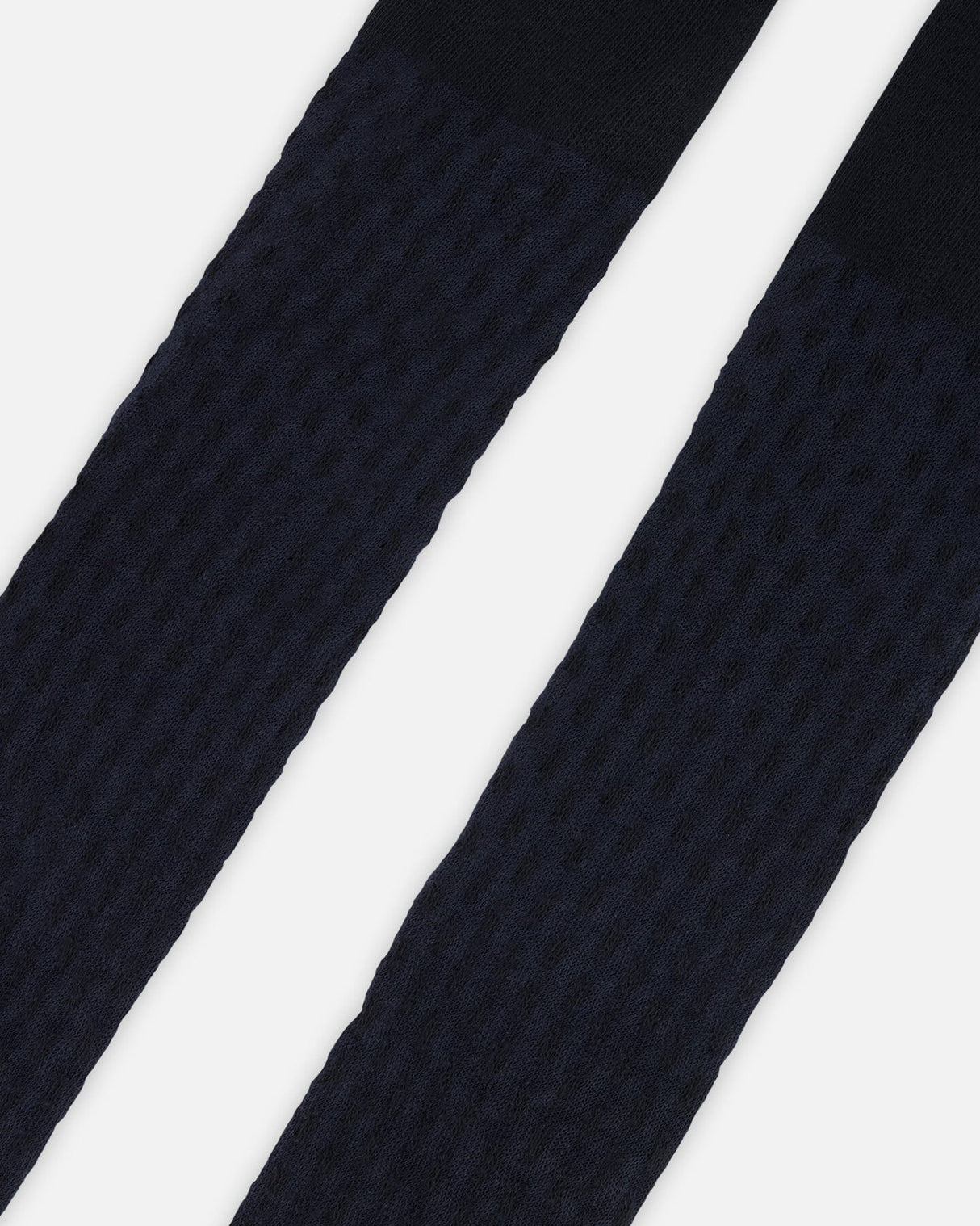 Knit Tights Navy Blue-2