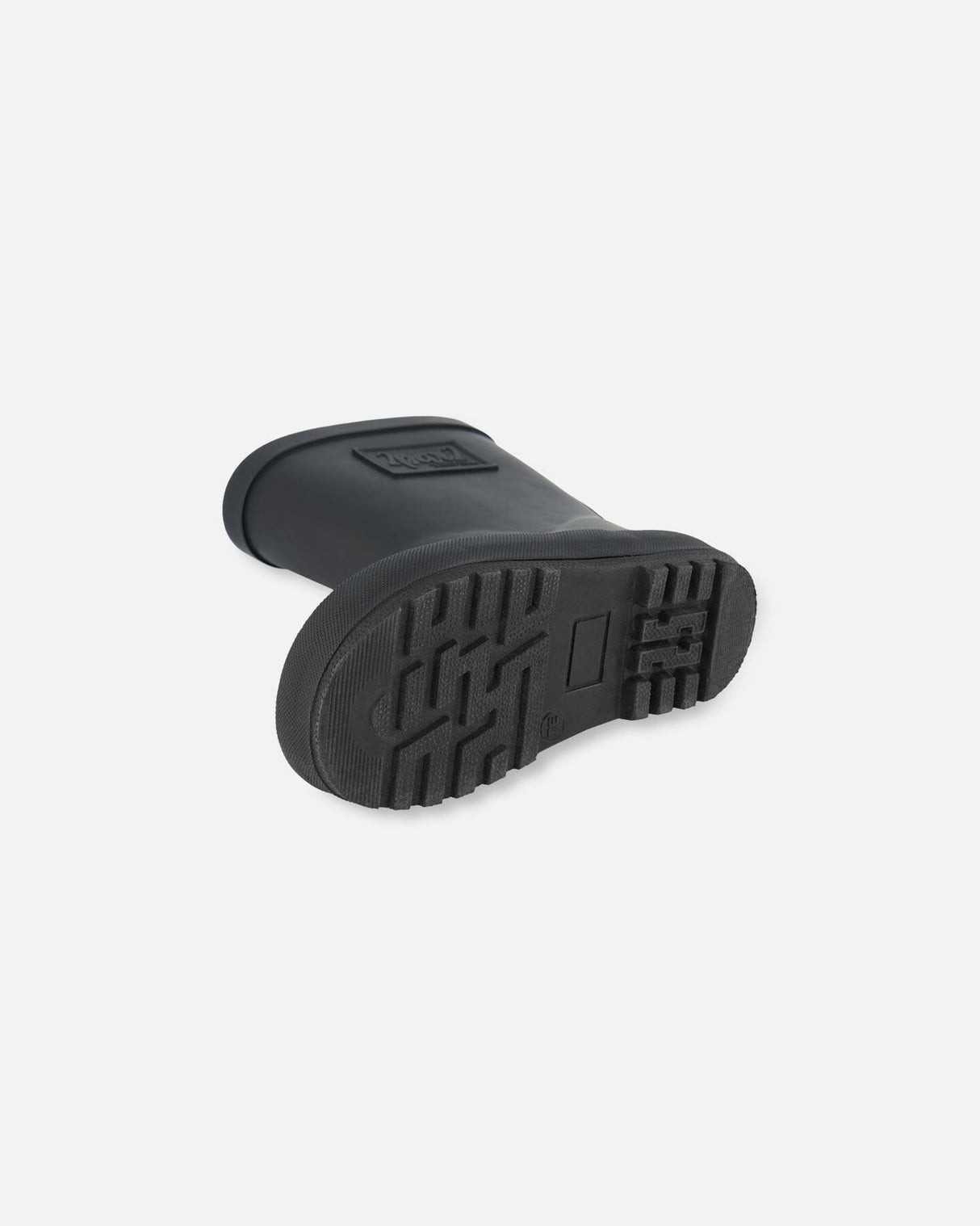 Rain Boots Black With Glitter-1