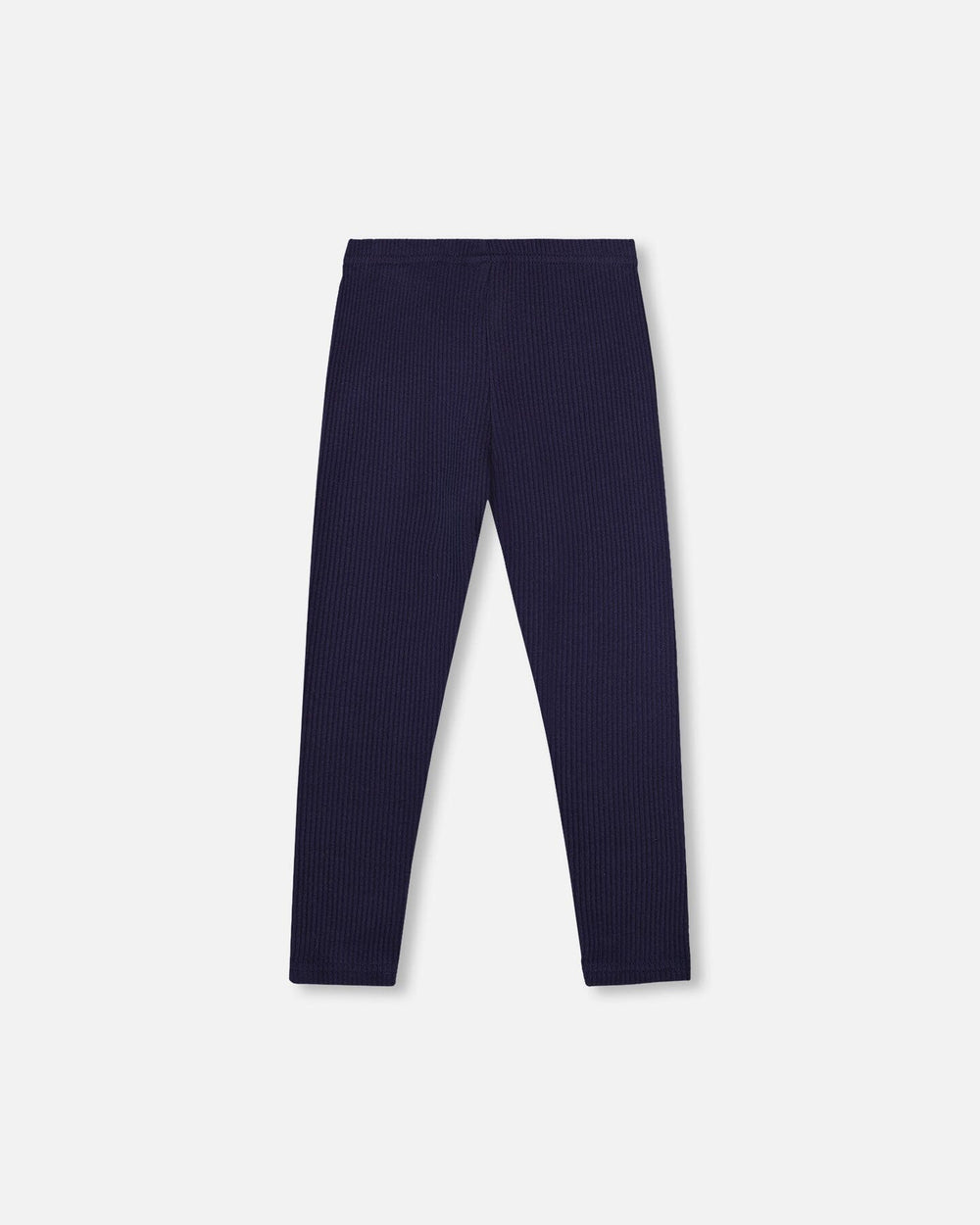 Ribbed Leggings Navy Blue-1