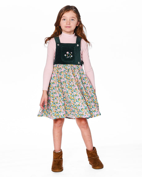 Super Soft Ribbed Mock Neck Top Pink-1