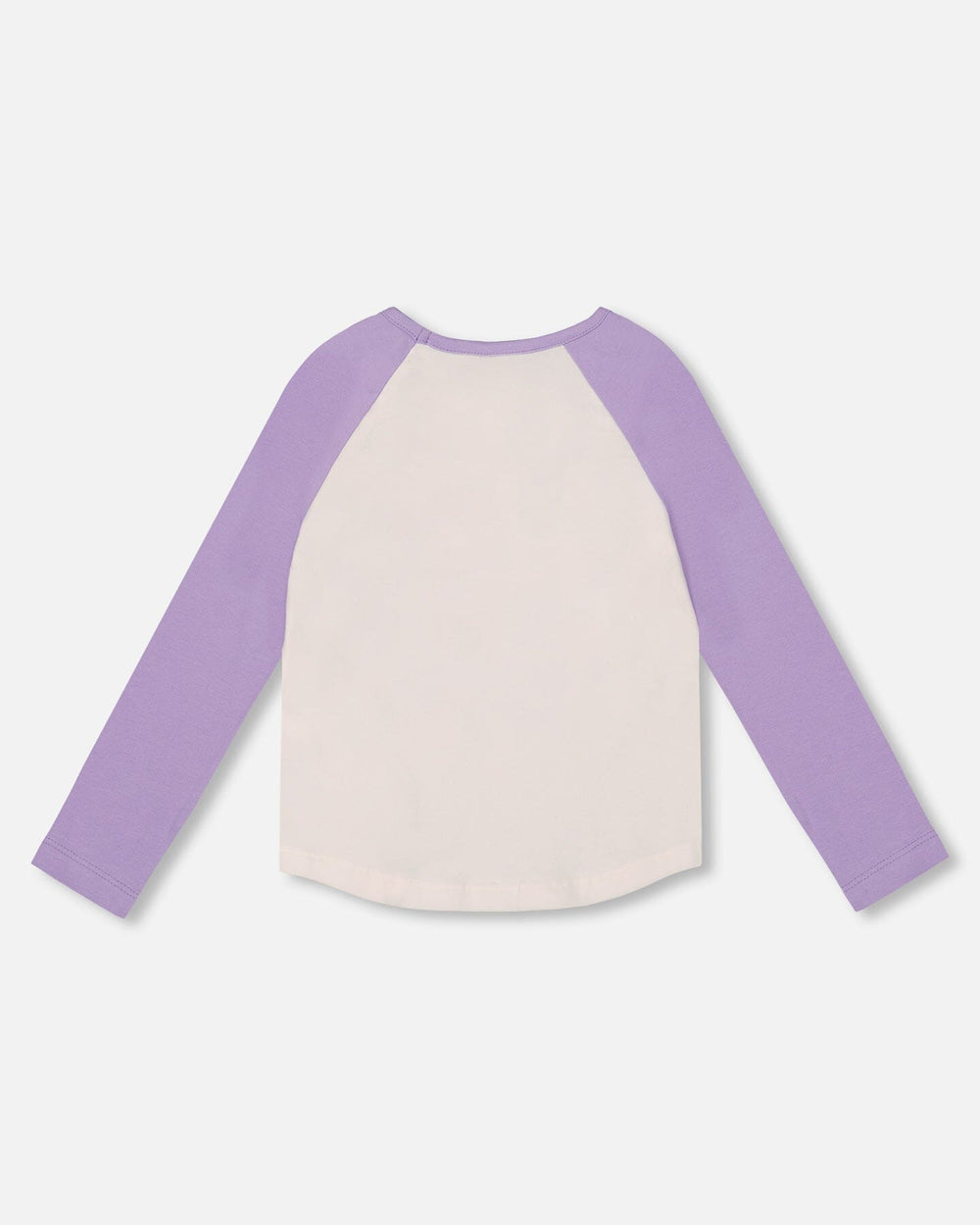 Jersey Raglan Sleeve Tee Lavender-2