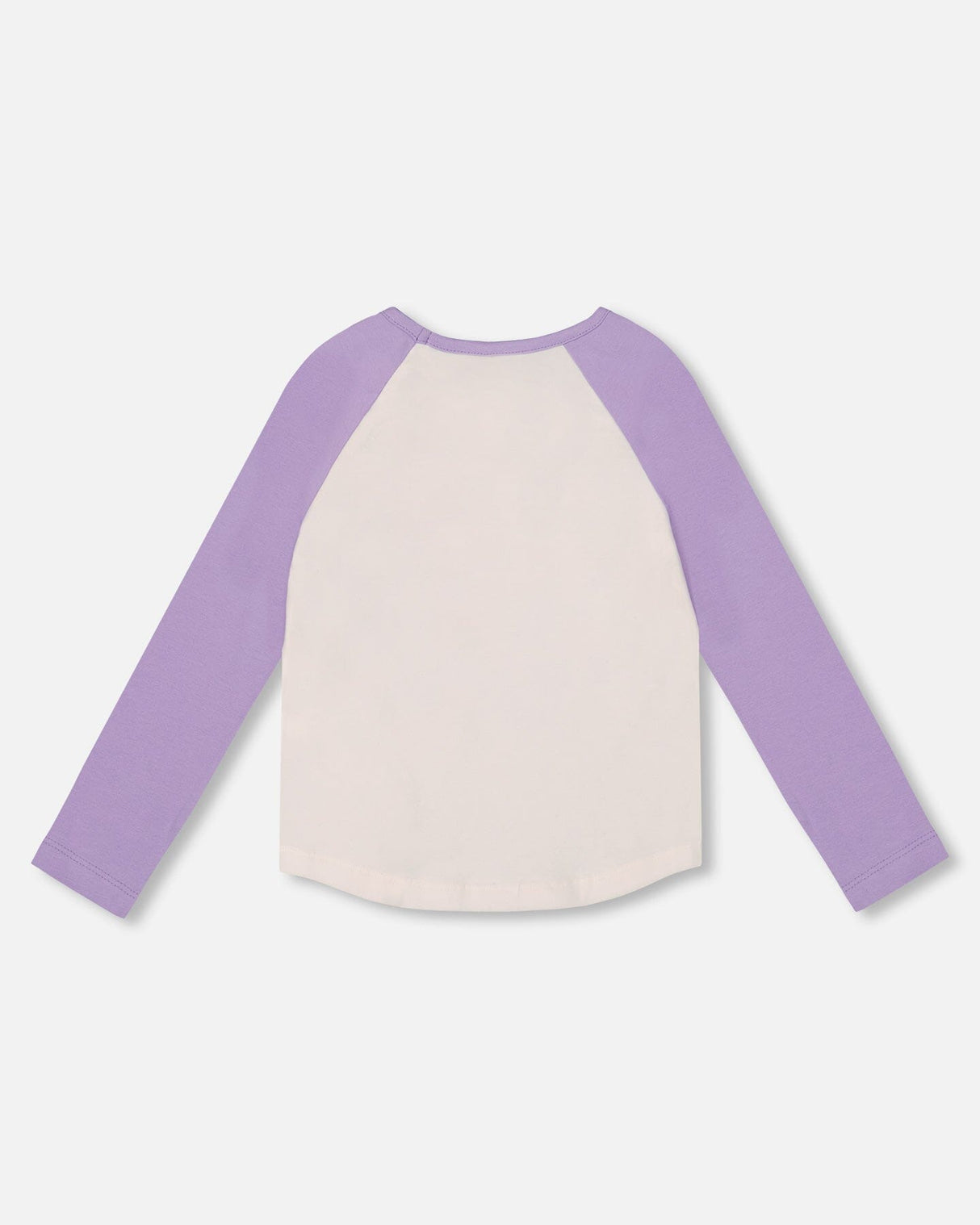 Jersey Raglan Sleeve Tee Lavender-2