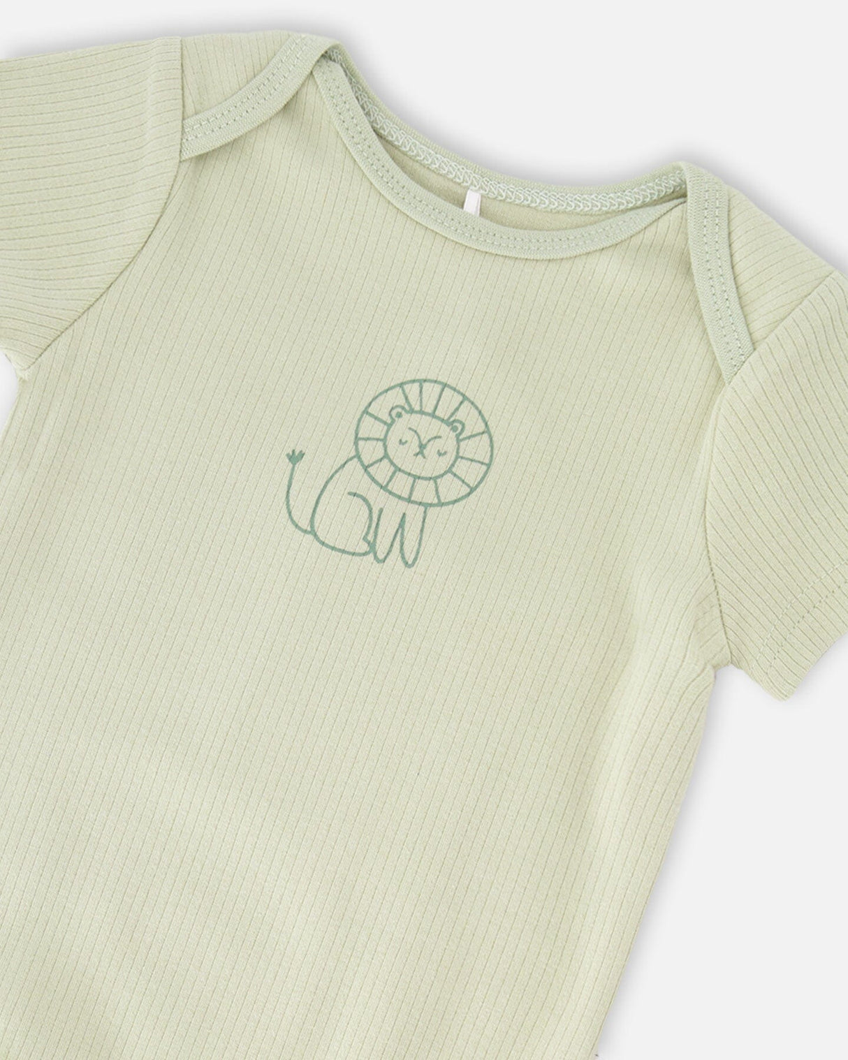 Evolutive Jersey Onesie Sage Green-3