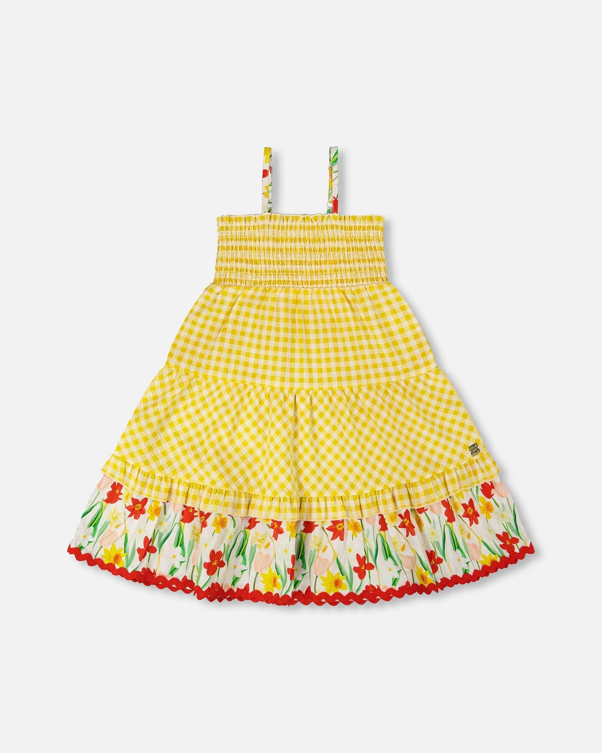 Sundress Yellow Gingham-0