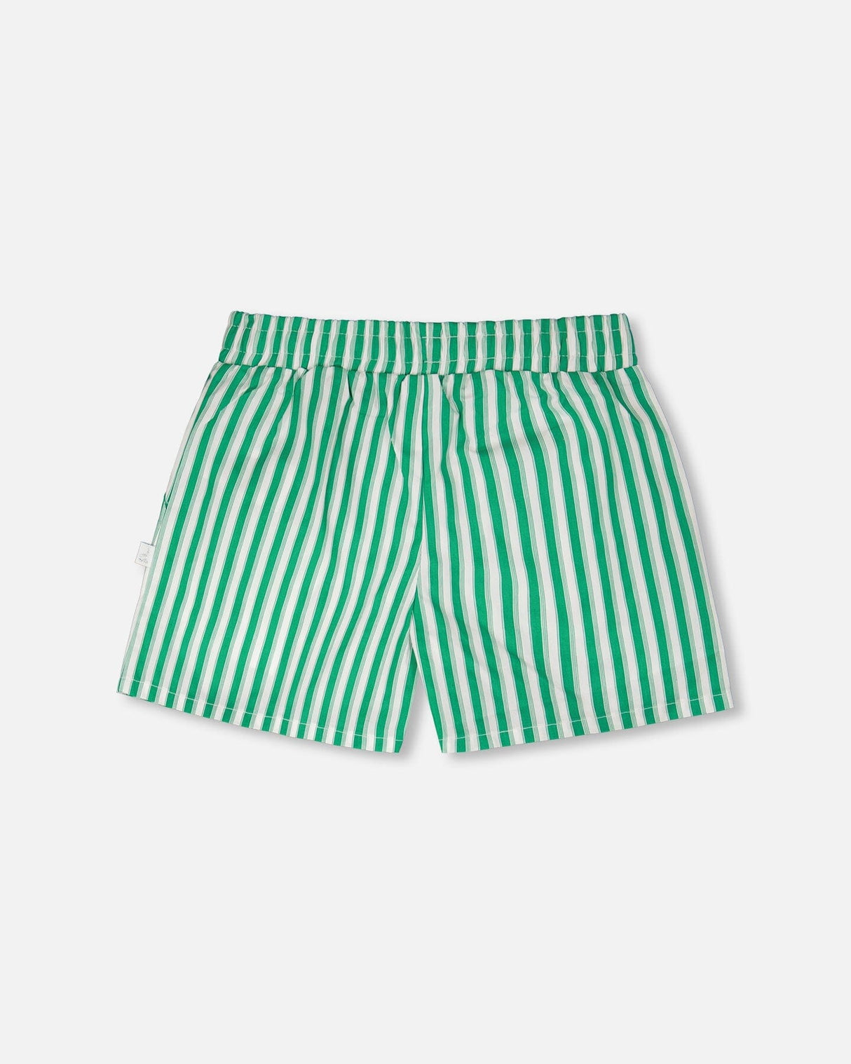 Striped Shorts Green-2