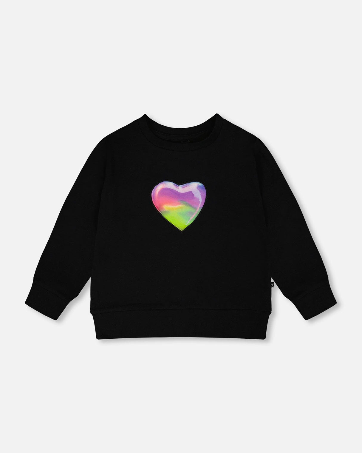 Organic Cotton Jersey Long Sleeve T-Shirt Black-0