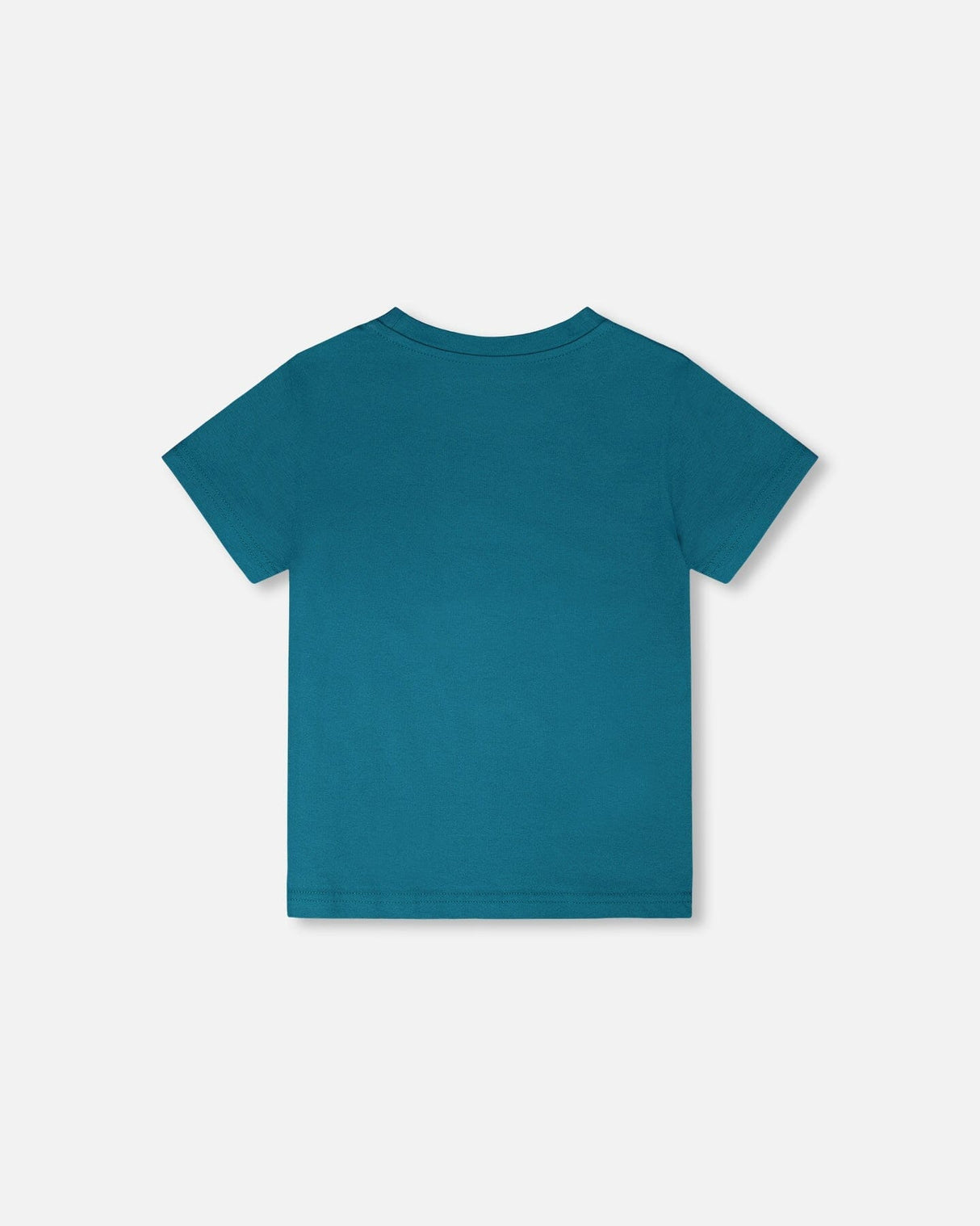 Organic Cotton Jersey T-Shirt With Print Atlantic Green-2