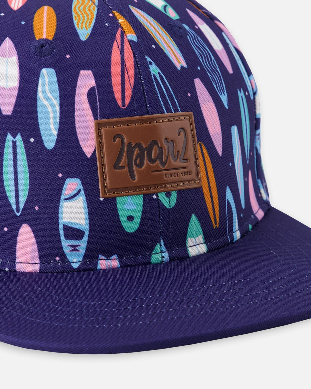 Cap Blue Surfboard Print-3