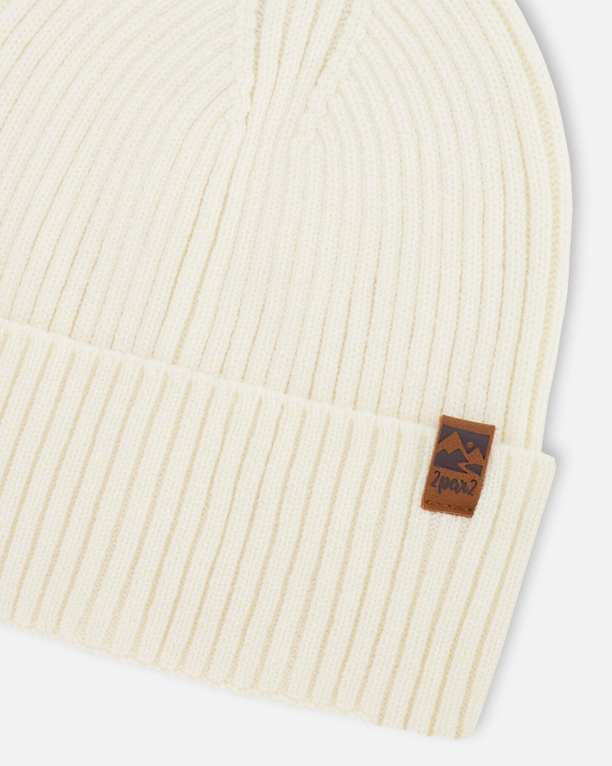 Knit Hat Off White-4