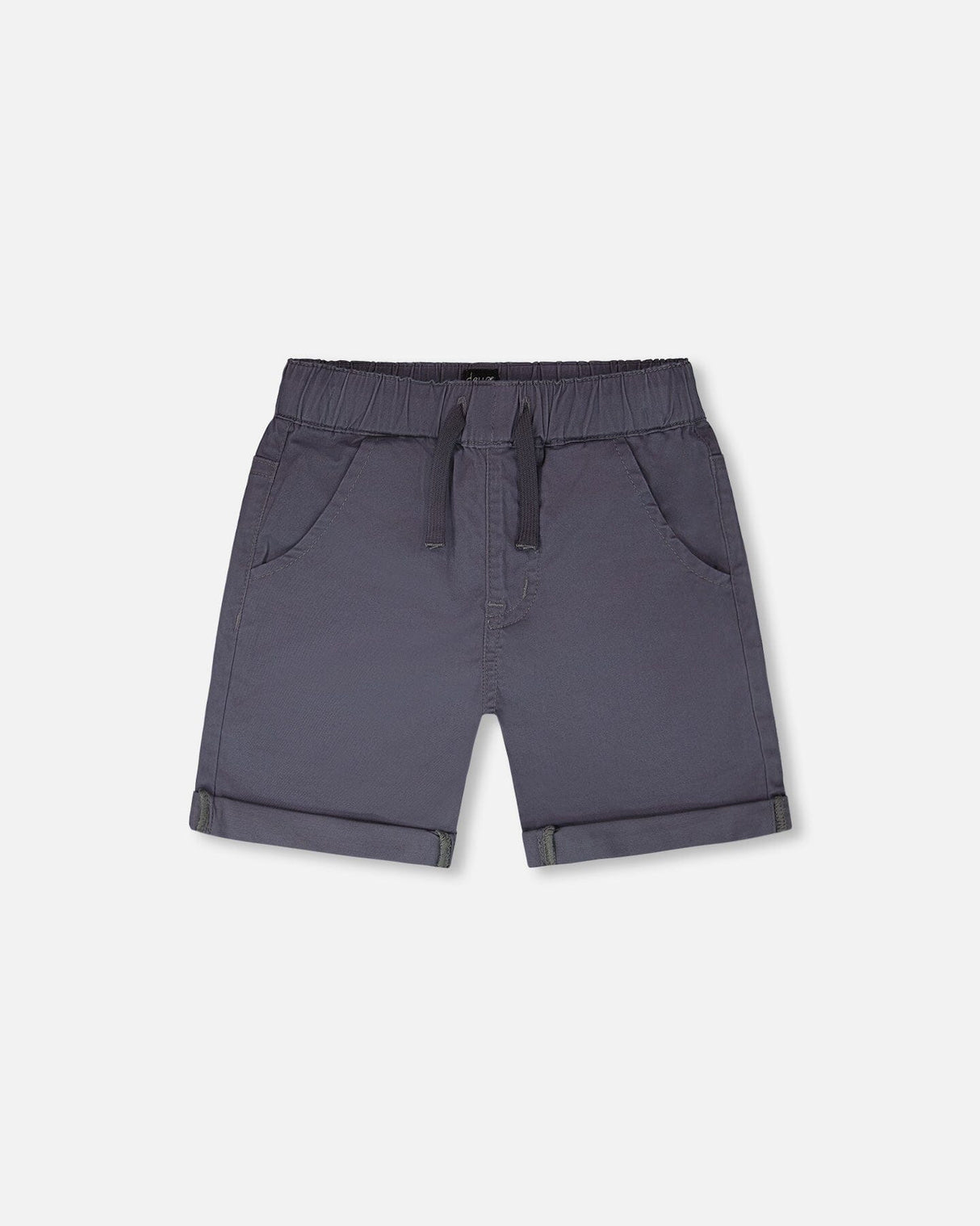 Stretch Twill Shorts Grey-0