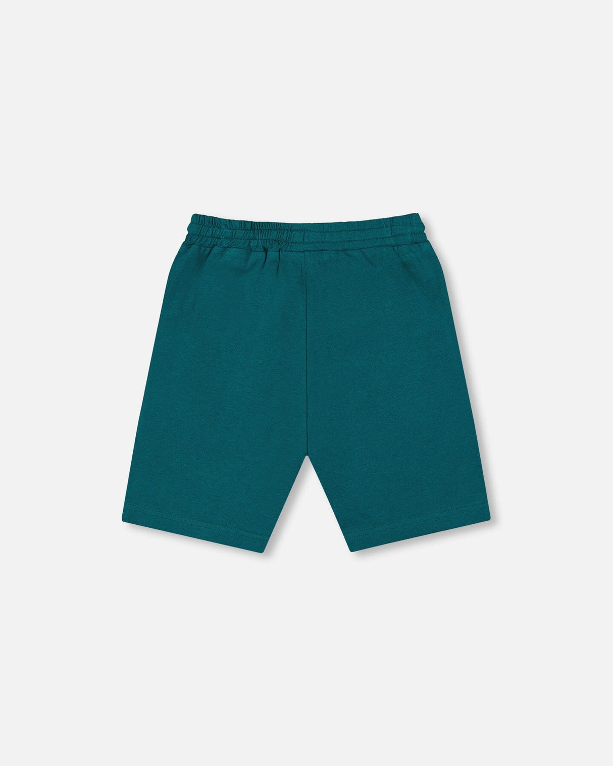Organic Cotton Jersey Shorts Dark Turquoise-1