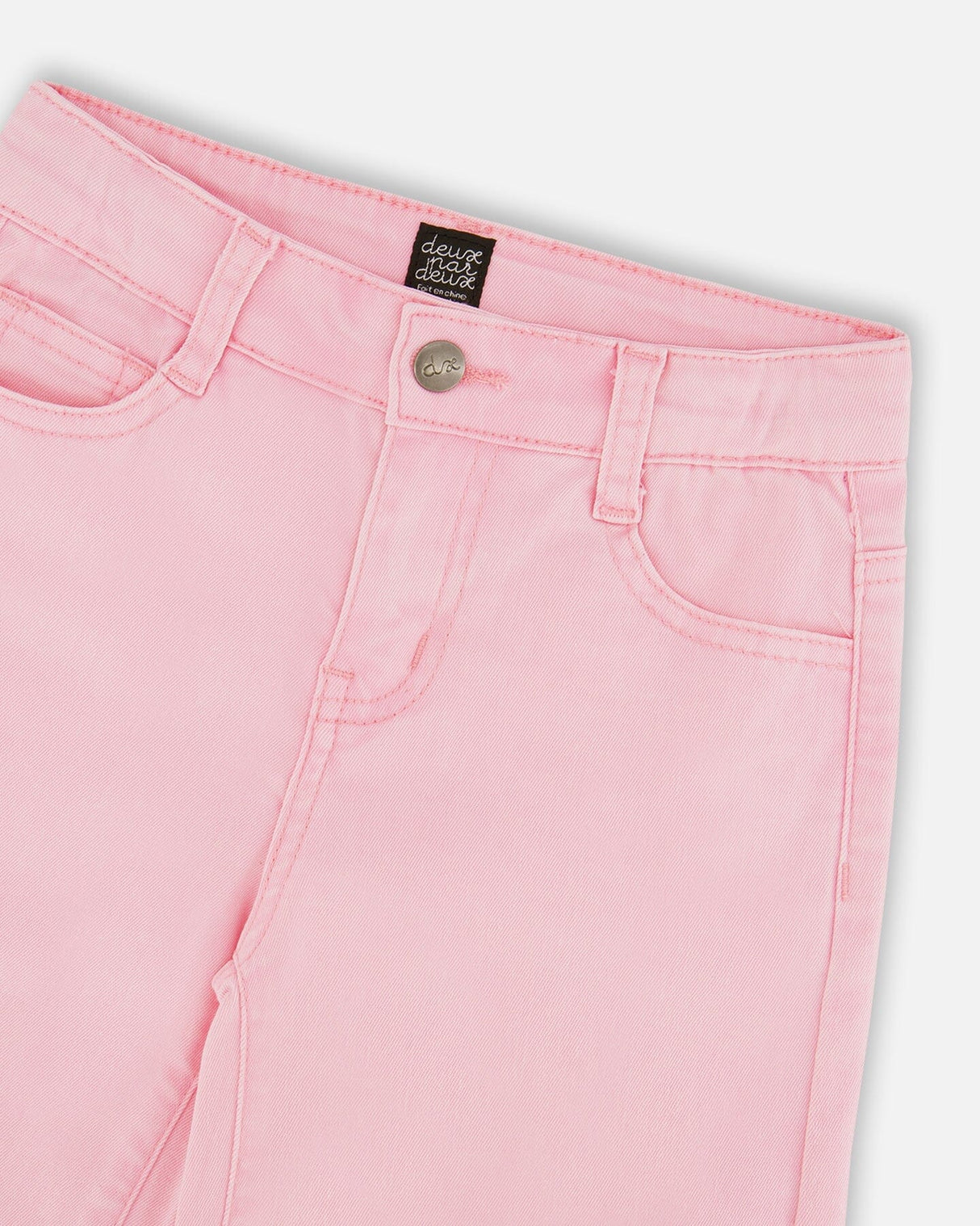 Wide Leg Jeans Pink-3