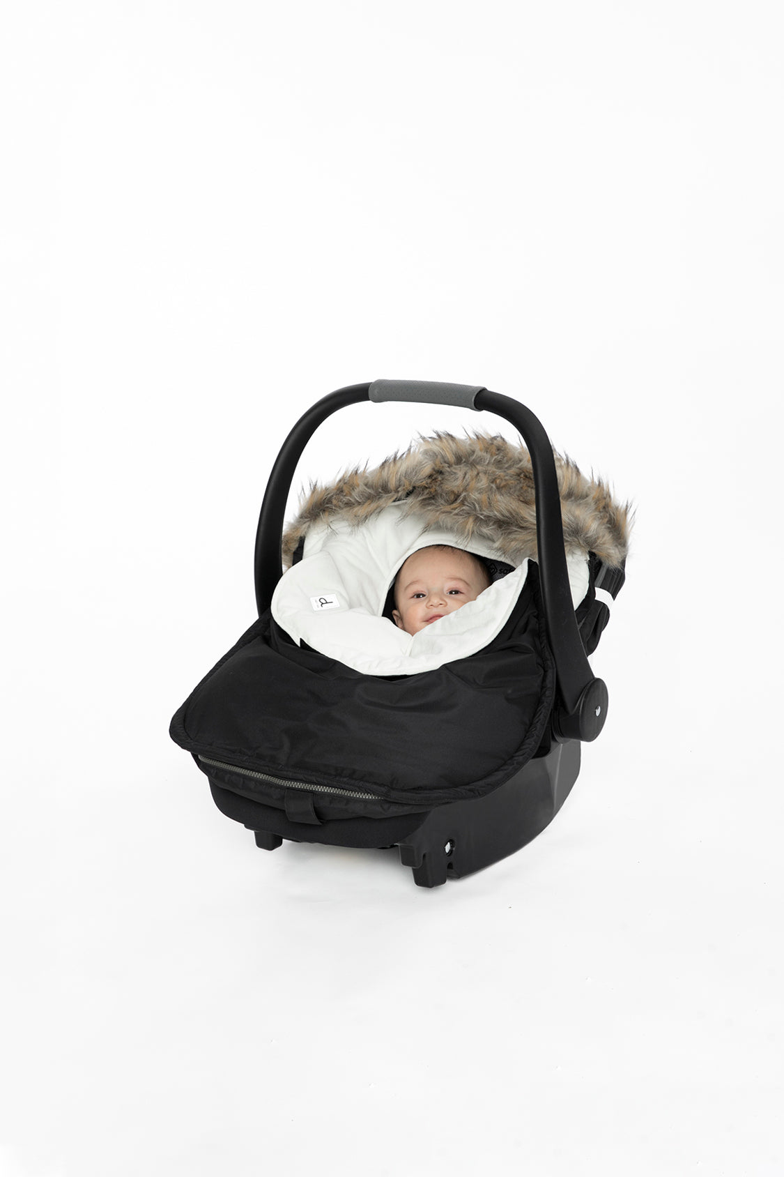 Bunting Bag For Car Seats & Strollers Black-1