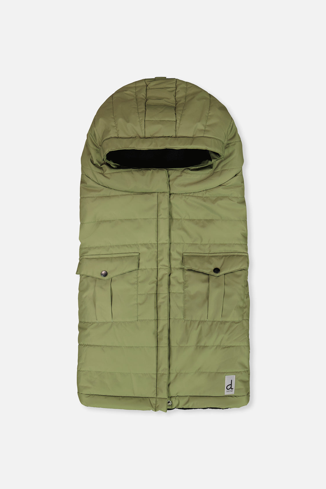 Deux par Deux Evolutive Footmuff For Car Seats And Strollers Olive Green