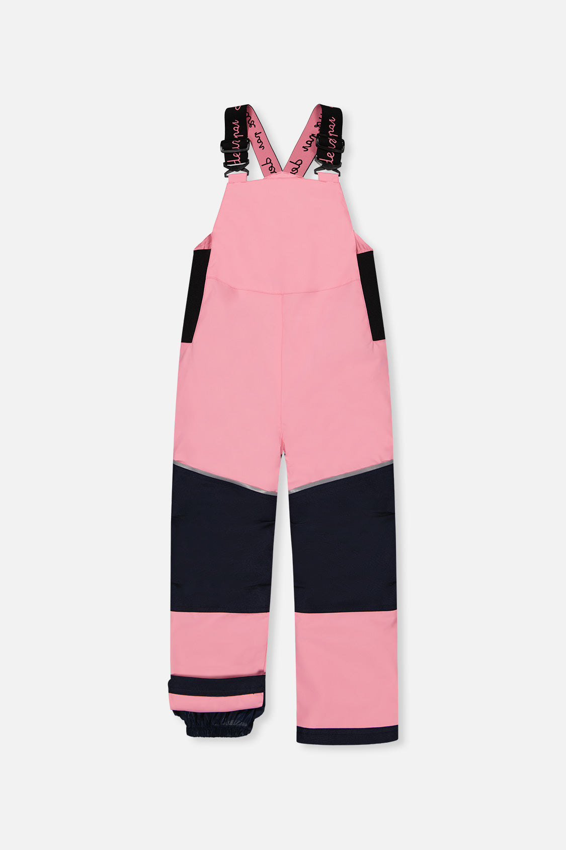 Deux par Deux DISCOVER blue floral snowsuit, alternate view 4