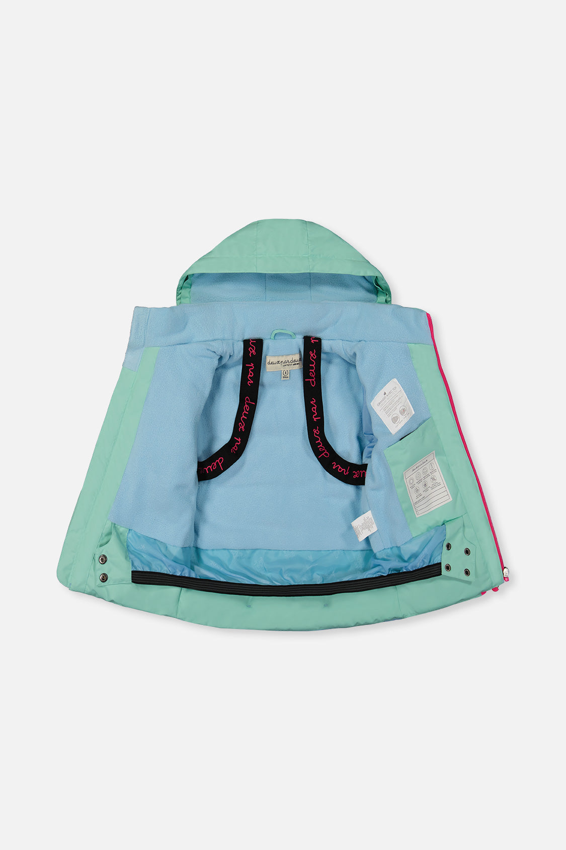 Two Piece Play Snowsuit Mint Green-3