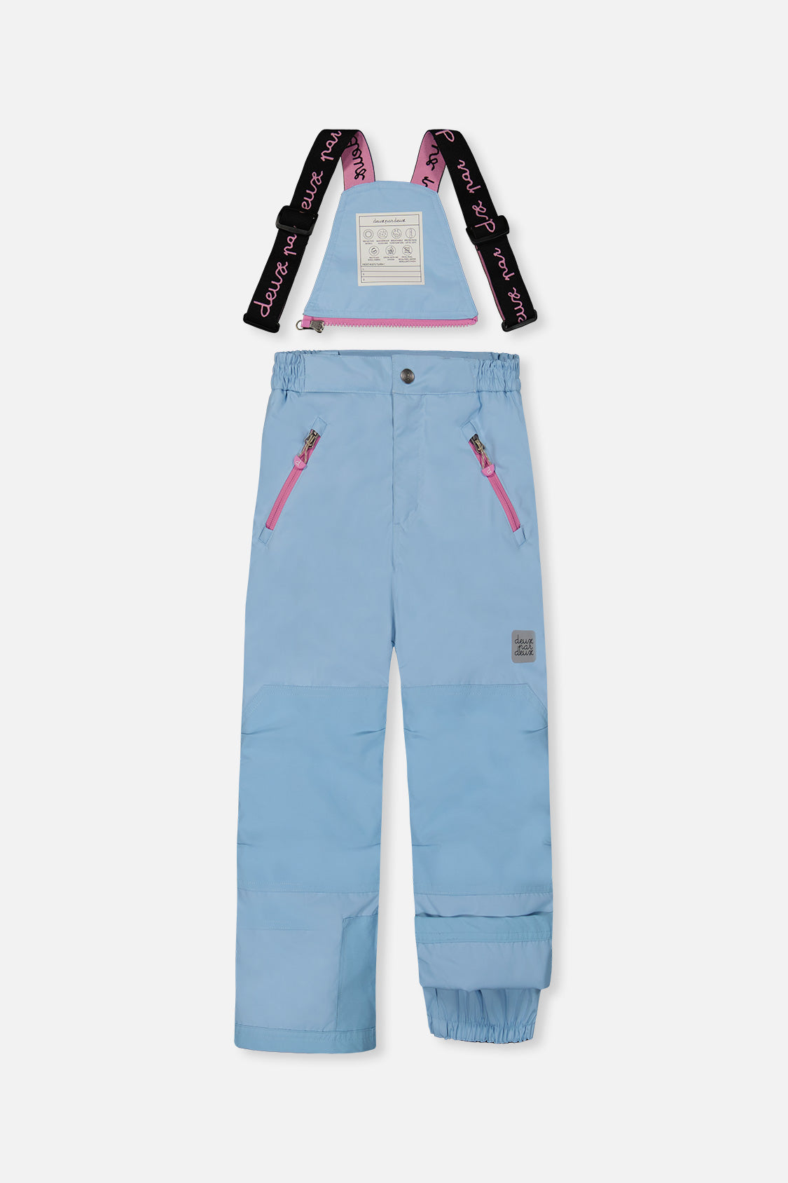 Two Piece Play Snowsuit Light Blue-4