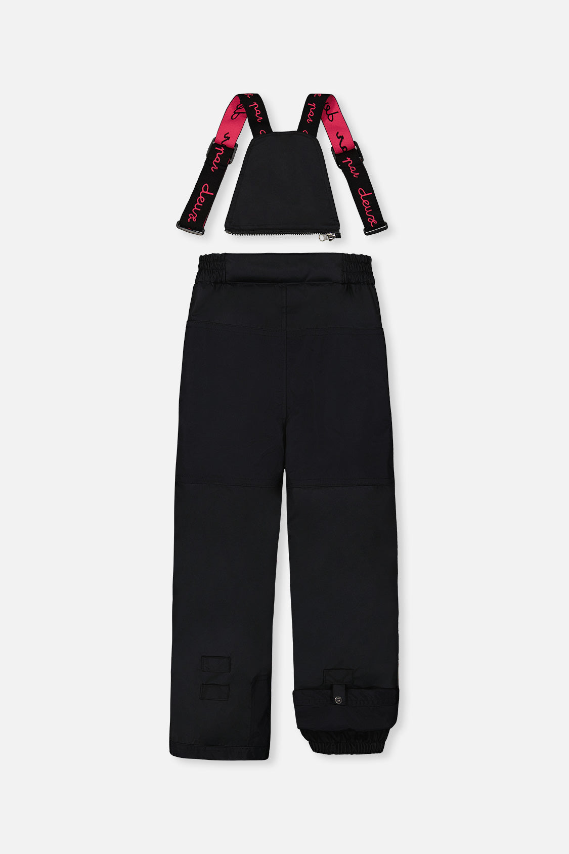 Deux par Deux girls PLAY two-piece snowsuit in bright pink, product view 6