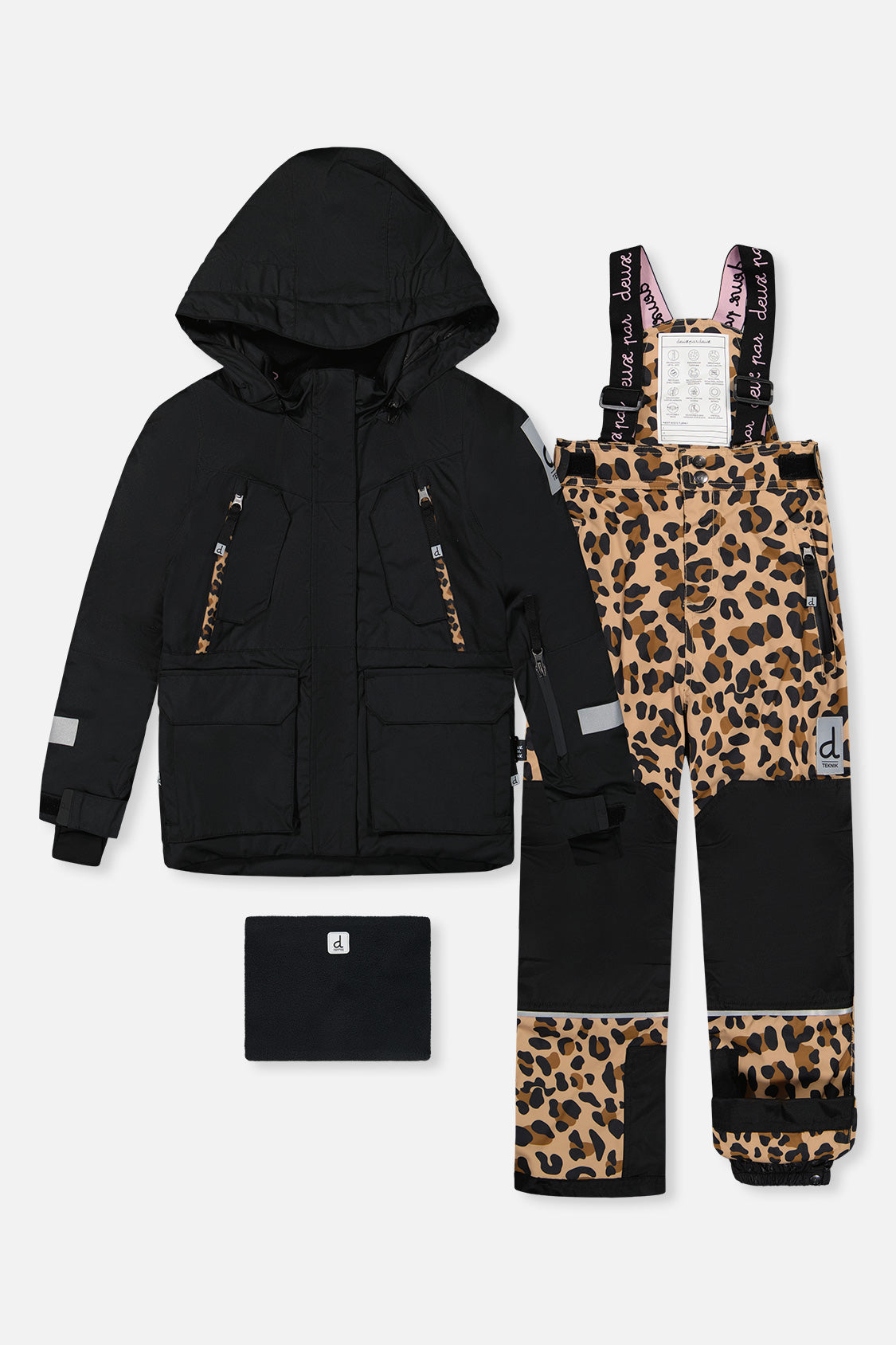 Two Piece Teknik Snowsuit Black-0