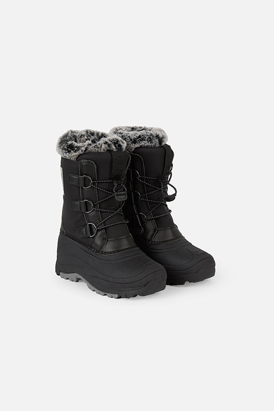 Winter Boots With Removable Lining Black-0