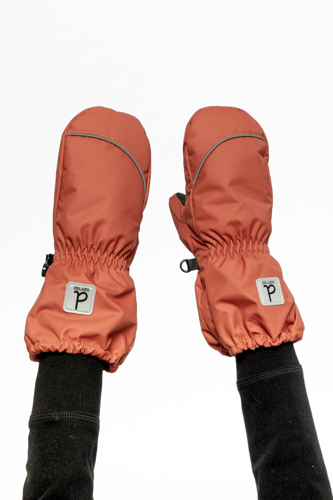 Play Baby Winter Mittens Warm Brown-1