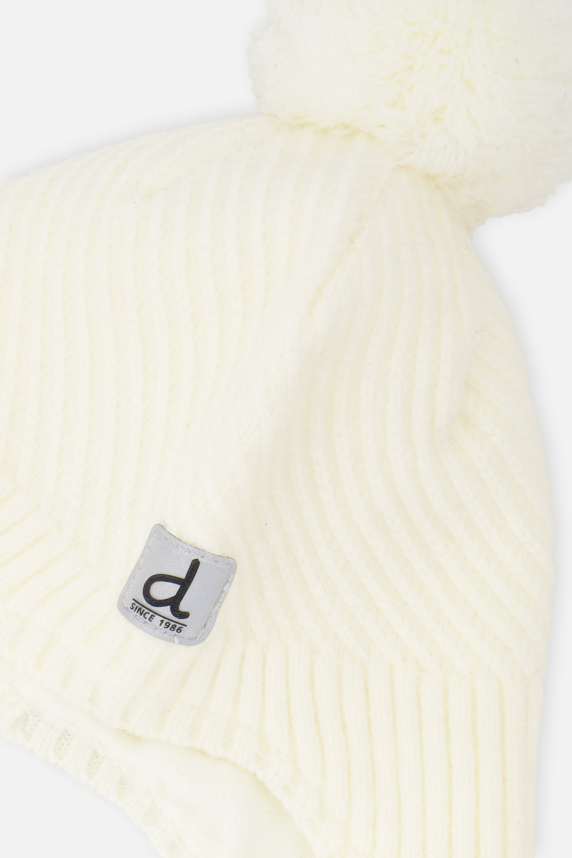 Winter Peruvian Knit Hat With Pompom Off-White-3