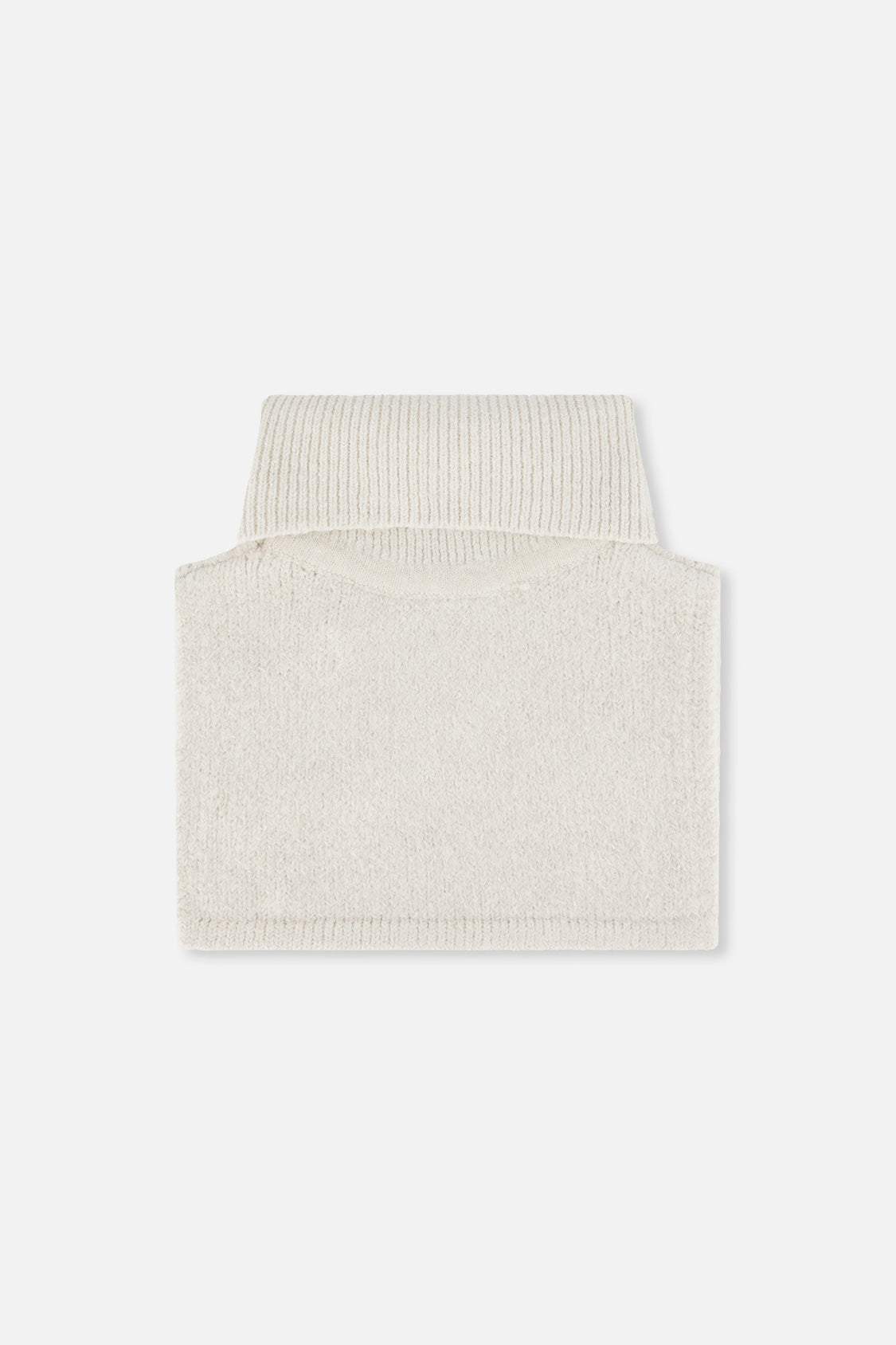 Baby Knit Turtle Neckwarmer Off-White-2