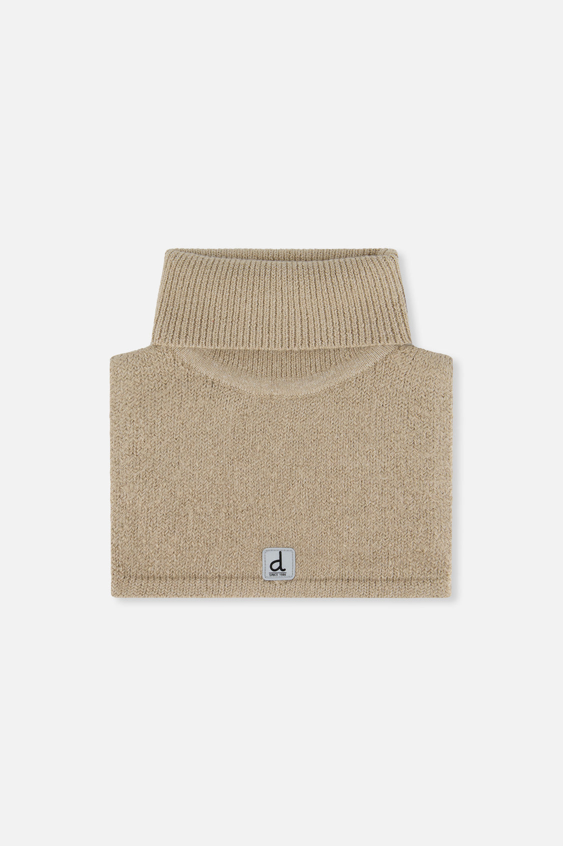 Knit Turtle Neckwarmer Light Taupe-0