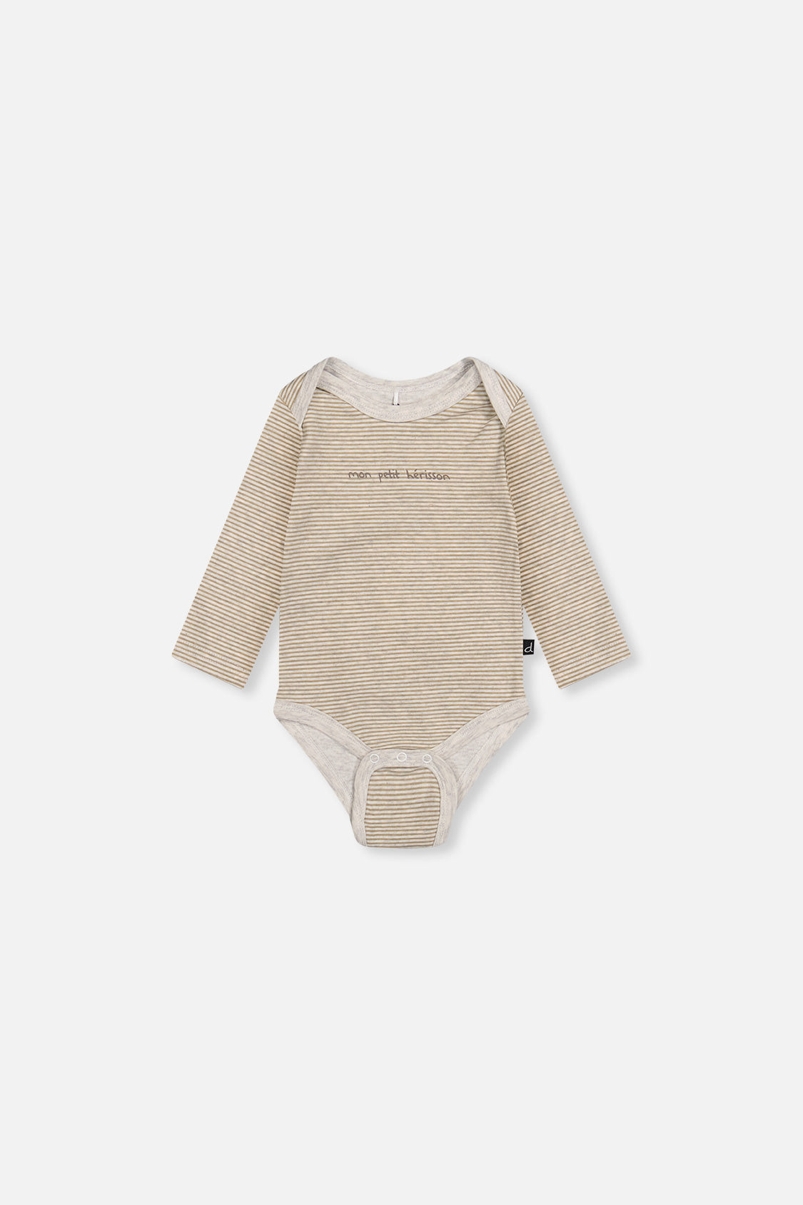 Three Pack Organic Cotton Onesie Brown Printed Hedgehogs-2