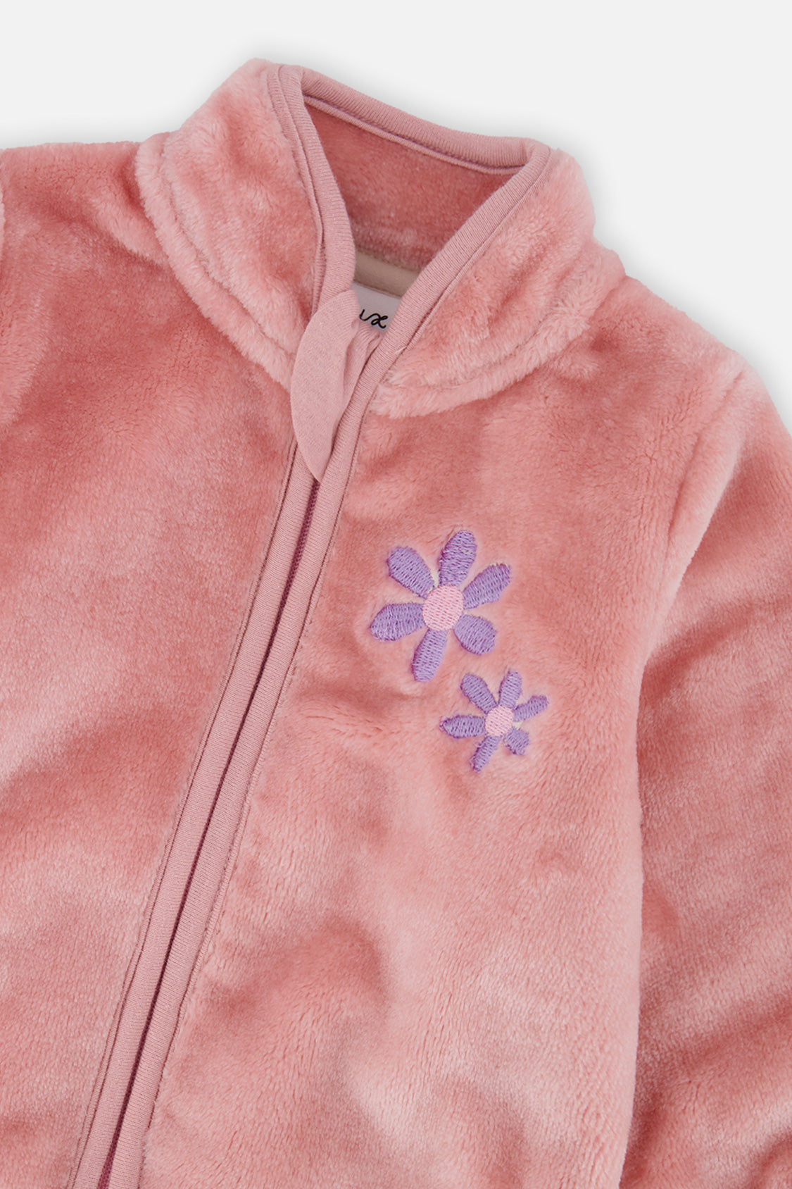 Plush Jacket Dusty Pink-3