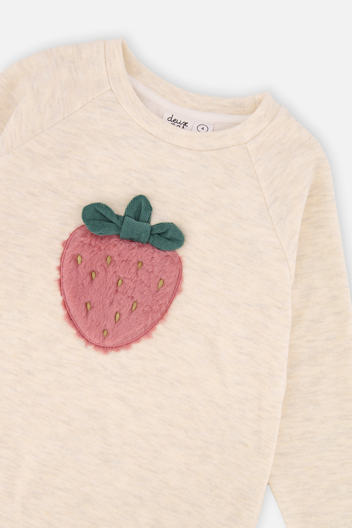 Deux par Deux Brushed Jersey Tunic Beige