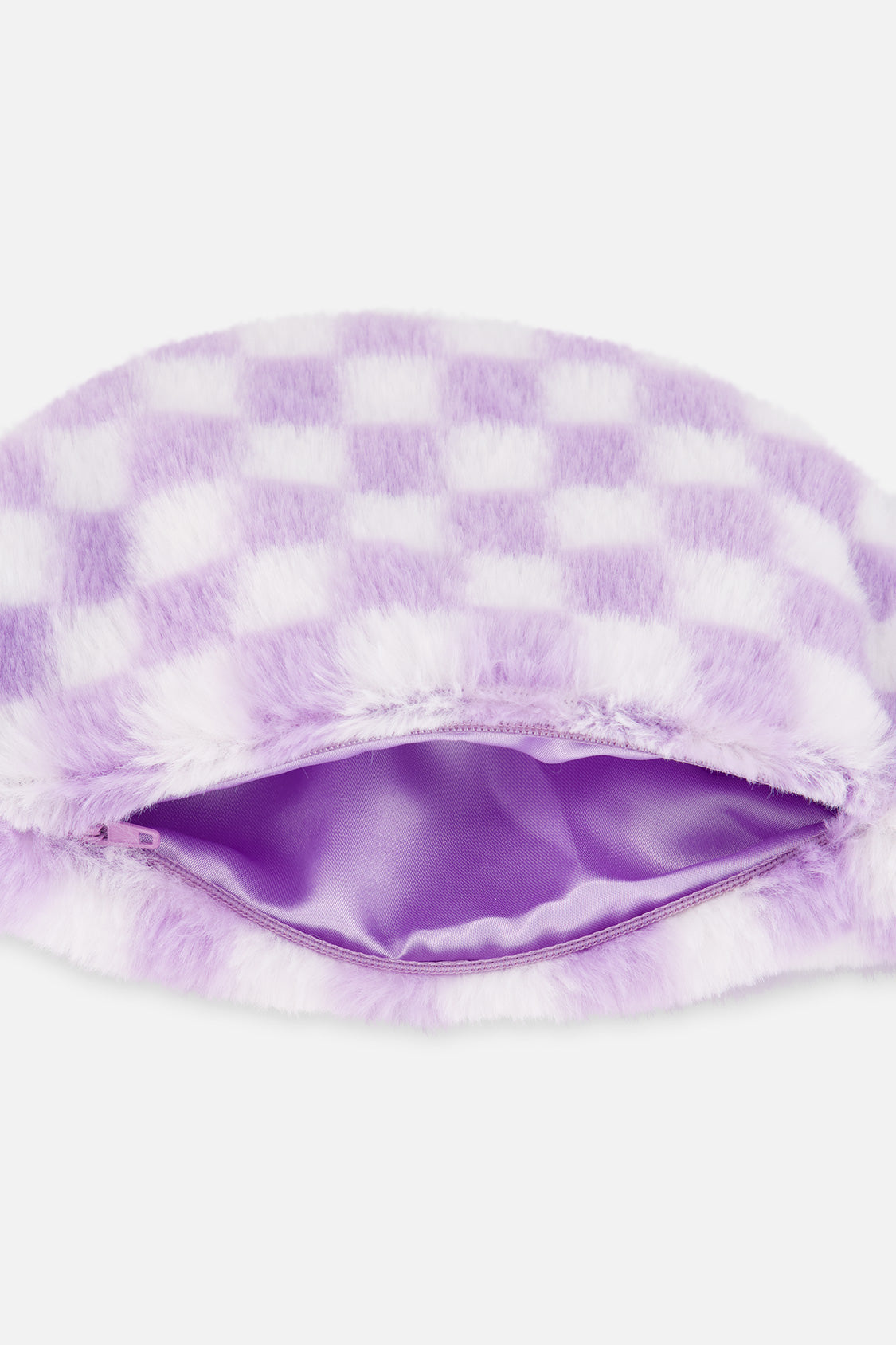 Fanny Bag Lilac And White Tiles-4
