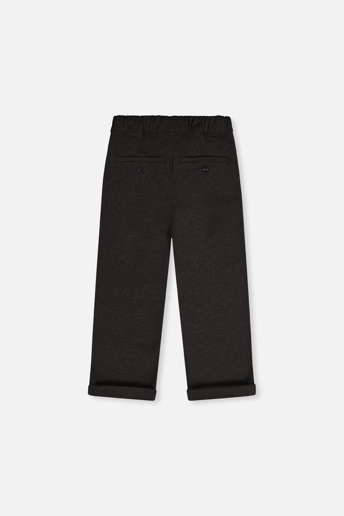 Deux par Deux Stretch Twill Pants Black product image P2