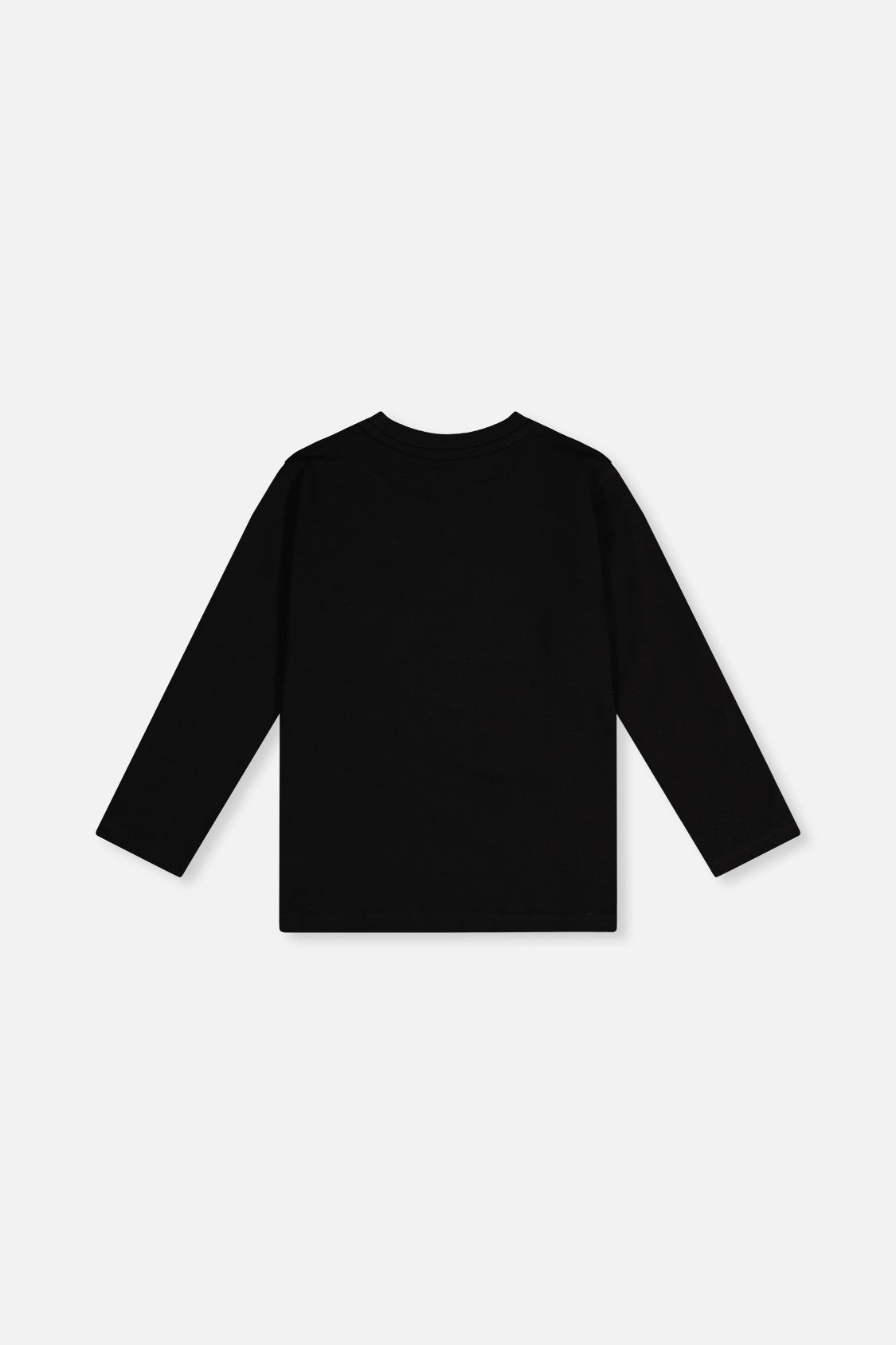 Deux par Deux Organic Cotton Jersey T-Shirt Black And Beige product image P2