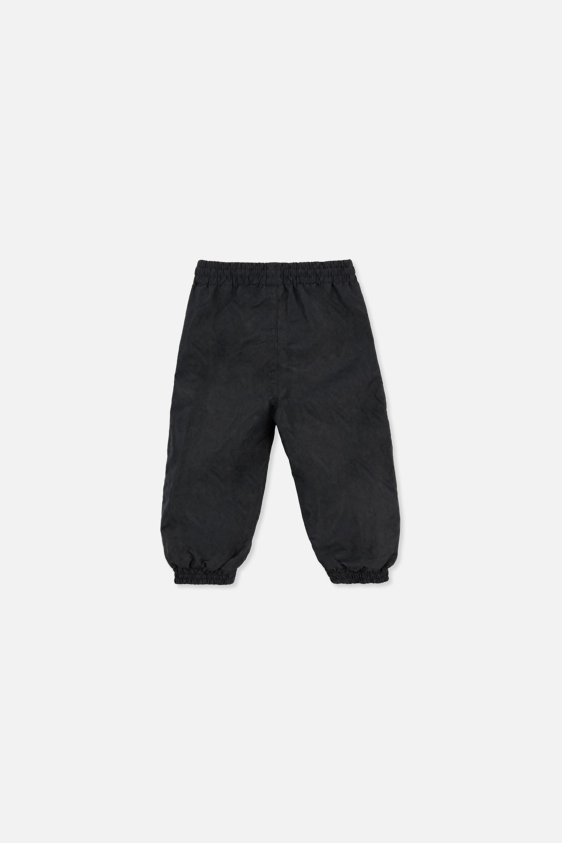 Lined Baby Splash Pants Black Taffeta-1