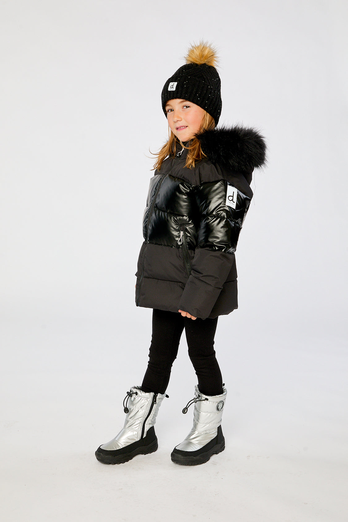 Deux par Deux Winter Jacket Black