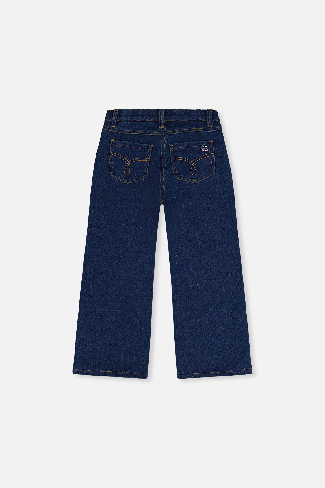 Deux par Deux Jeggings With Lurex Navy Blue Denim product image P2