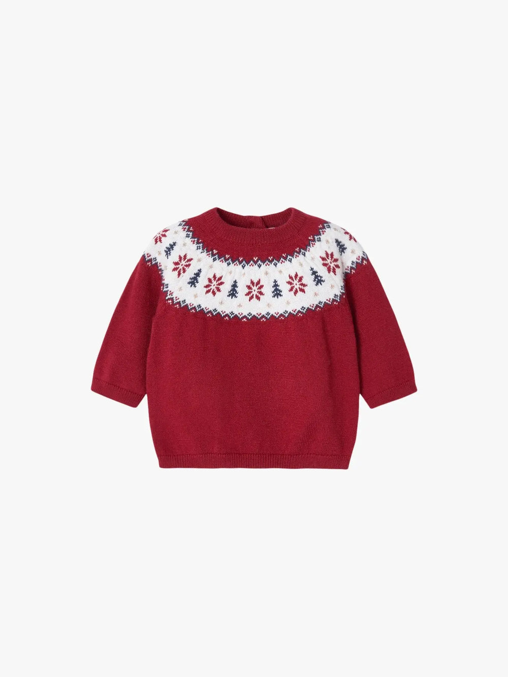 Jacquard Christmas Sweater Boy - RED | Mayoral | Mayoral | Jenni Kidz