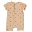 Apricot henry print romper | Me & Henry - Jenni Kidz