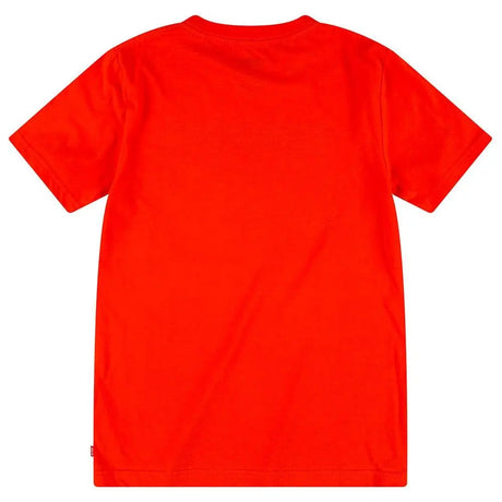 Boy's Logo Short Sleeve T-Shirt Red | Levi's - Jenni Kidz