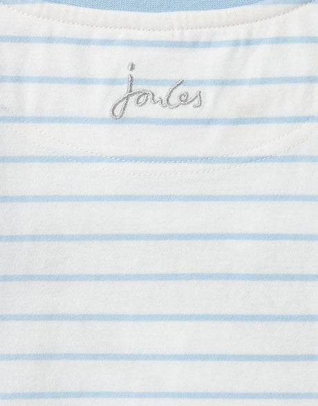 Girls Astra DOLPHIN STRIPE Artwork Top | Joules - Jenni Kidz