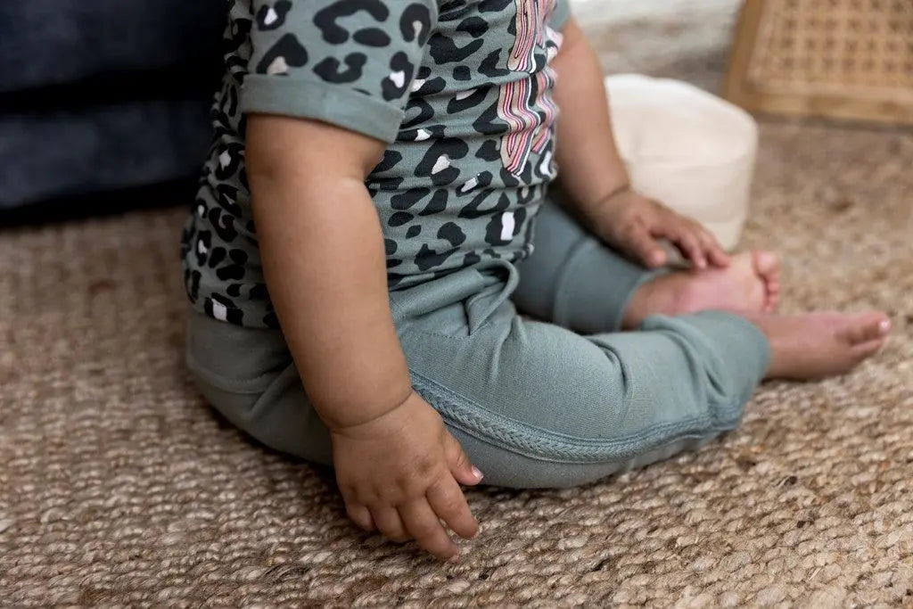 Girls Jogging Trousers Green | Dirkje - Jenni Kidz