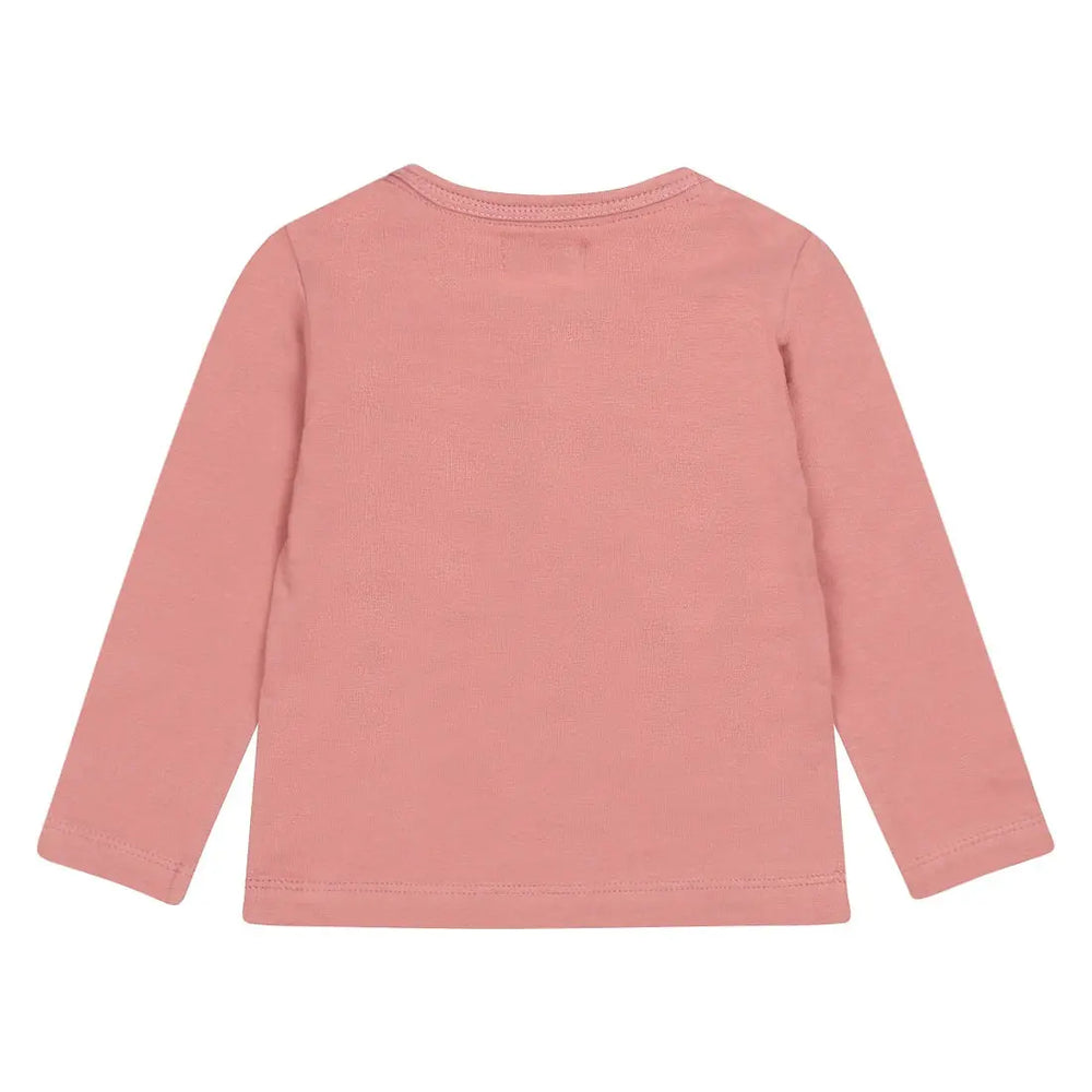 Girls Shirt Old Pink Heart | Dirkje - Dirkje