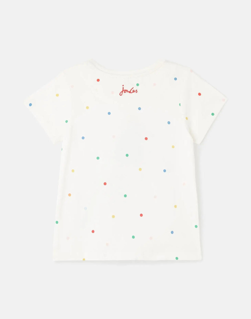 Girls Short Sleeve Applique Artwork T-shirt | Joules - Jenni Kidz